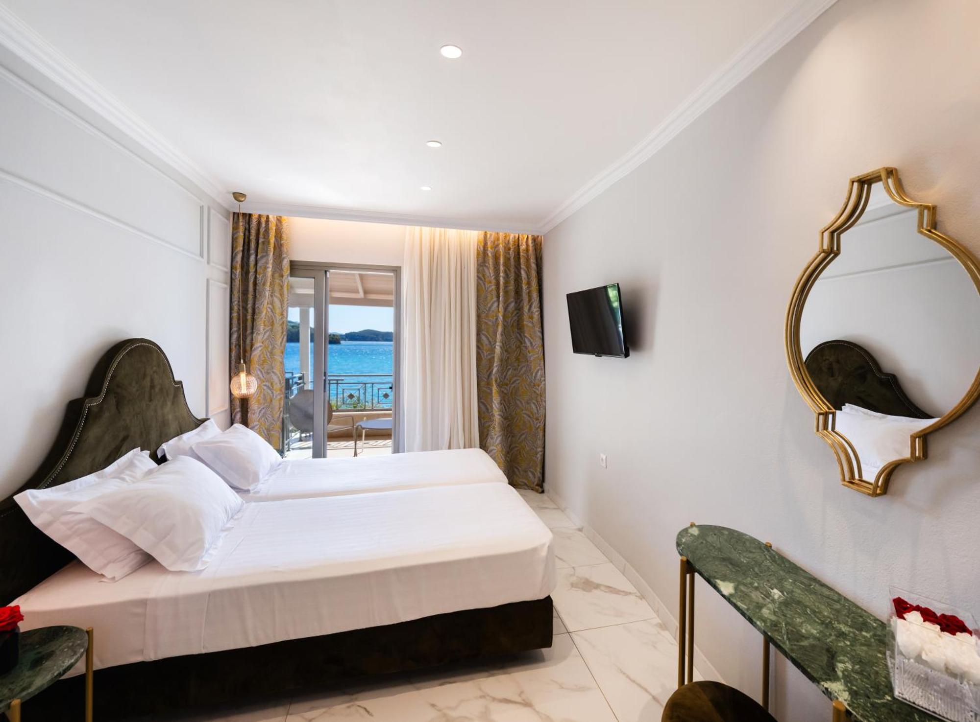 Eva Beach Hotel Lefkada Нидри Экстерьер фото